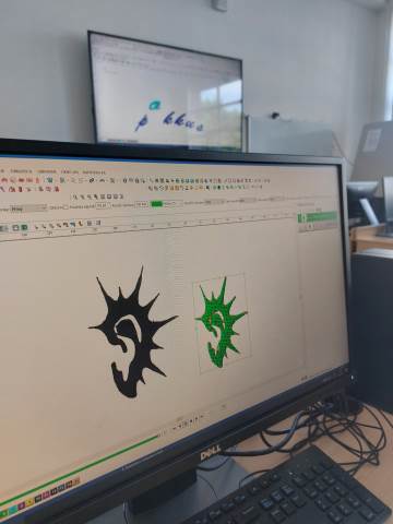 Studentky 2.M v dílně TULab a Katedře oděvnictví